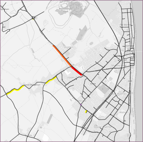 Dover and Deal Visum Model